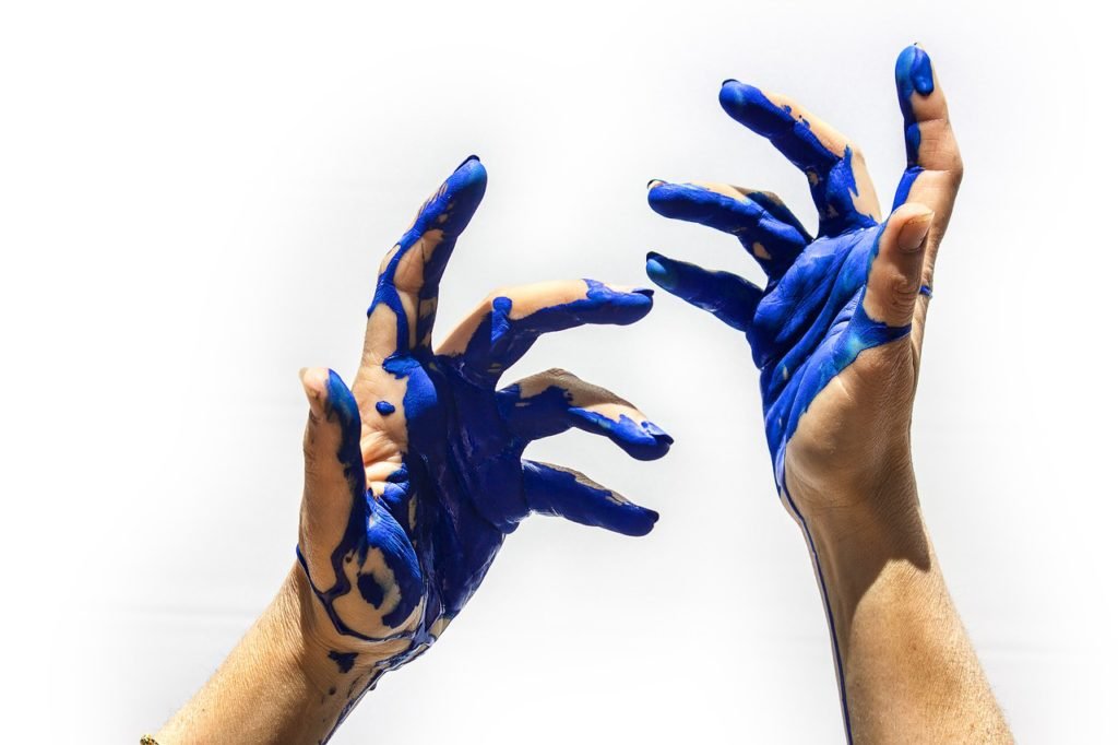 How to get Spray Paint off hands