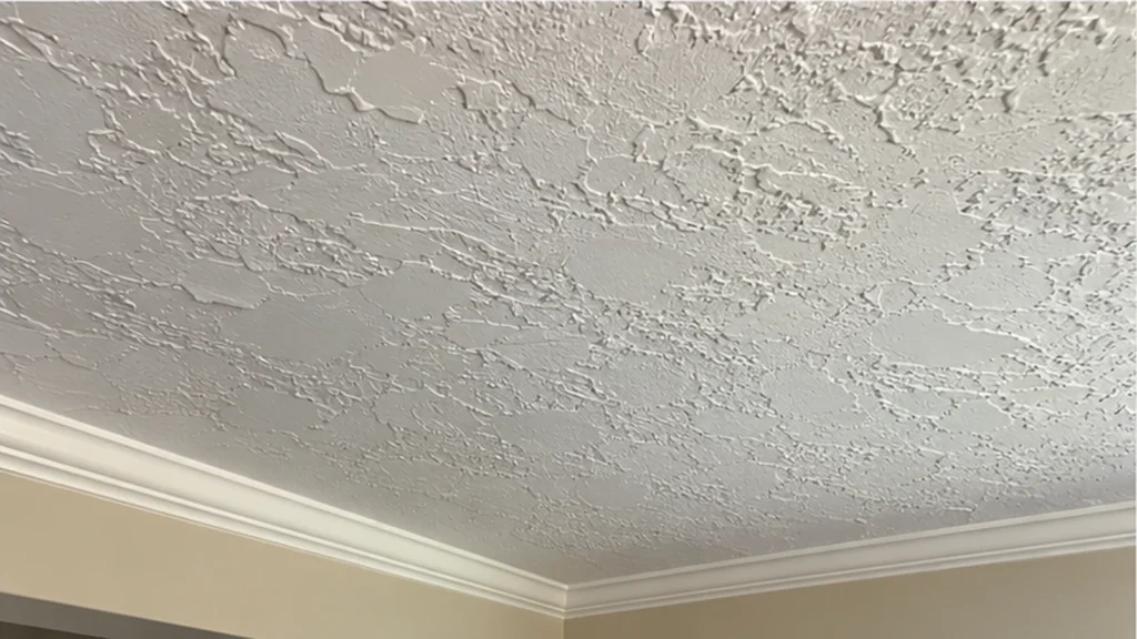 Knockdown ceiling texture