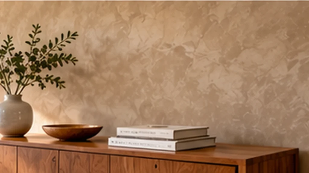 Roman clay feature wall