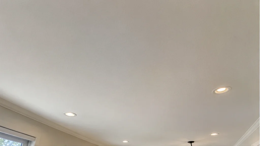 Spray sand ceiling texture