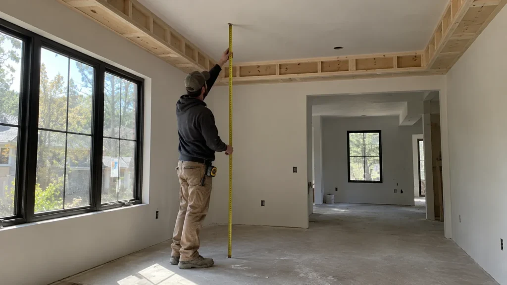 Measuring ceiling height