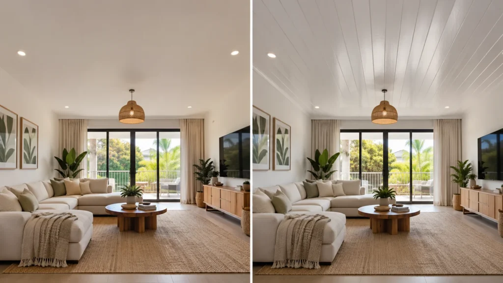 ceiling texture materials,