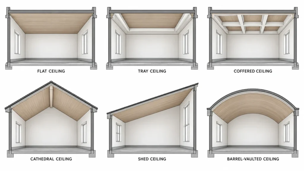 Ceiling shapes