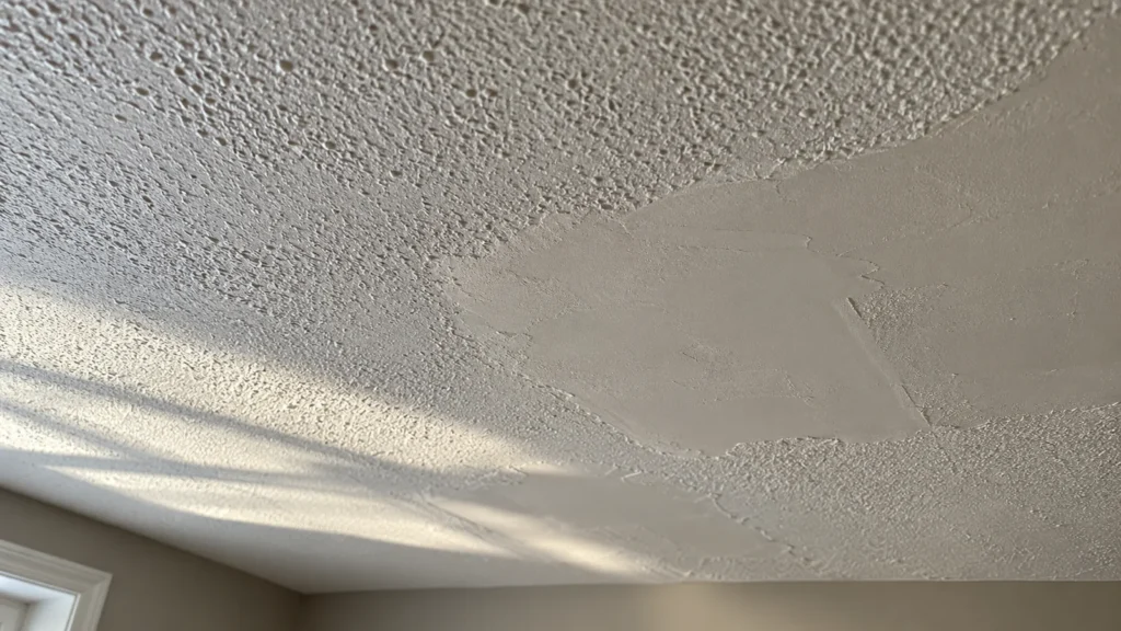 how to texture a ceiling yourself